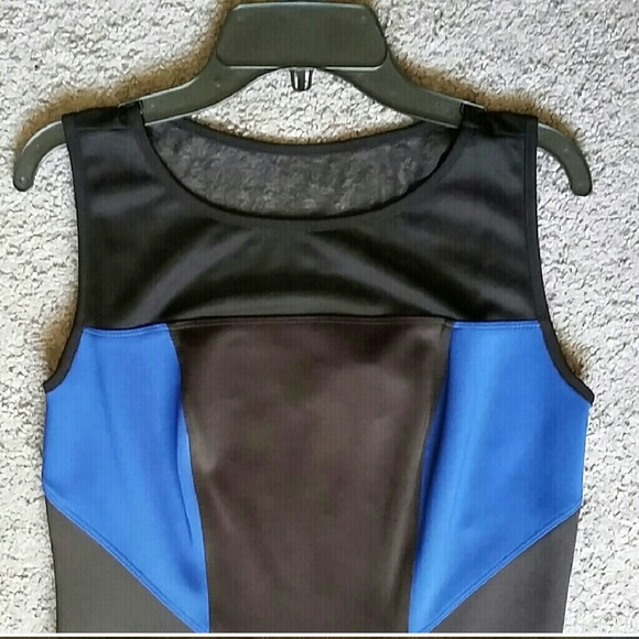 NWT Enfocus Mesh Top Petite Sheath Dress Size 4P - Picture 3 of 5